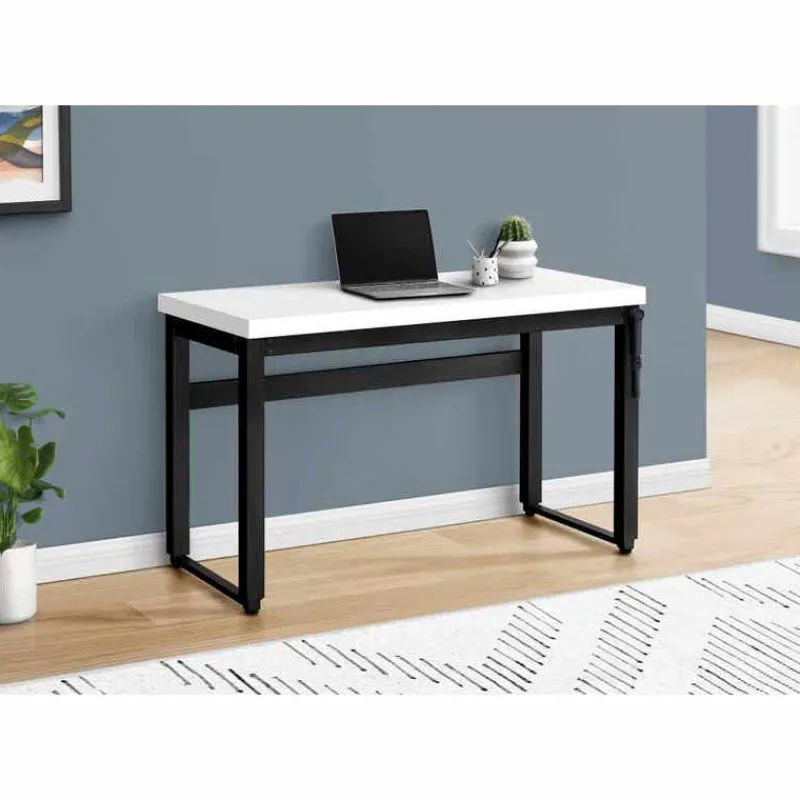 Monarch Computer desk - adjustable height / standing desk / thick table top - 48"l x -