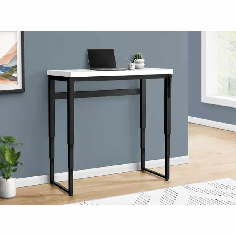 Monarch Computer desk - adjustable height / standing desk / thick table top - 48"l x -