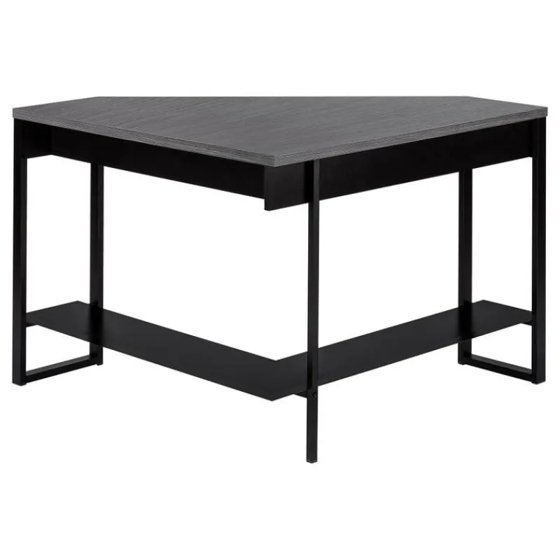 Monarch Computer desk - 42"l / / grey top corner / -