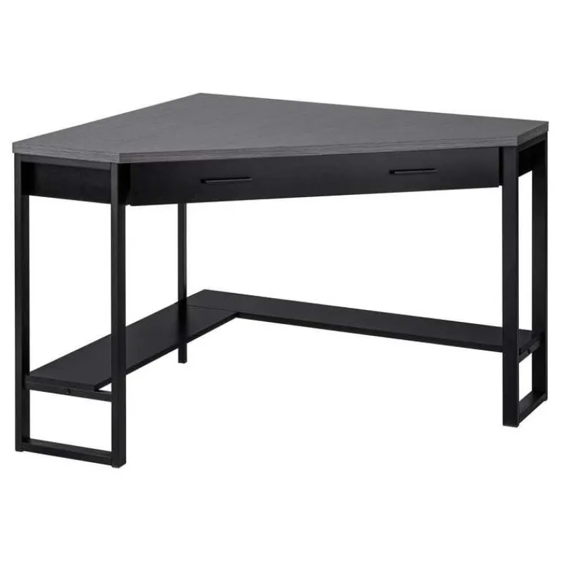 Monarch Computer desk - 42"l / / grey top corner / -