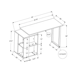 Monarch Computer desk - 55