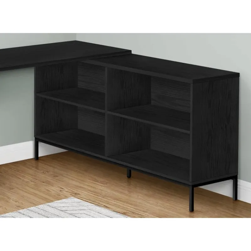 Monarch Computer desk - 60"l / oak l-shaped corner -