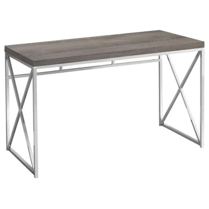 Monarch Computer desk - 48"l / / chrome metal -