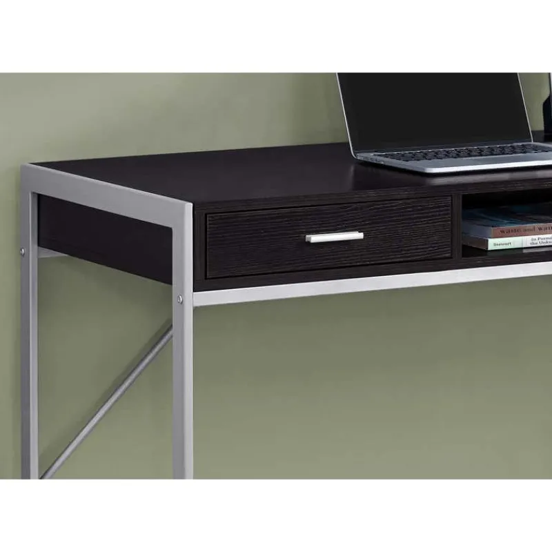 Monarch Computer desk - 48"l / / silver metal -