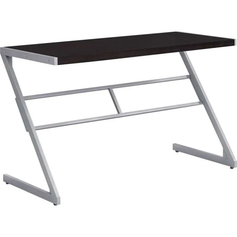 Monarch Computer desk - 48"l / / silver metal -