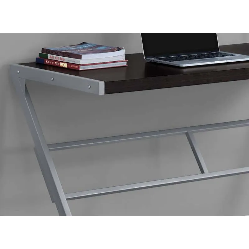Monarch Computer desk - 48"l / / silver metal -