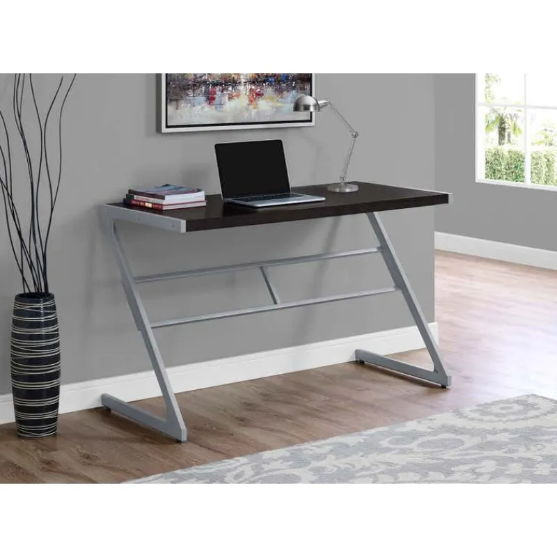 Monarch Computer desk - 48"l / / silver metal -