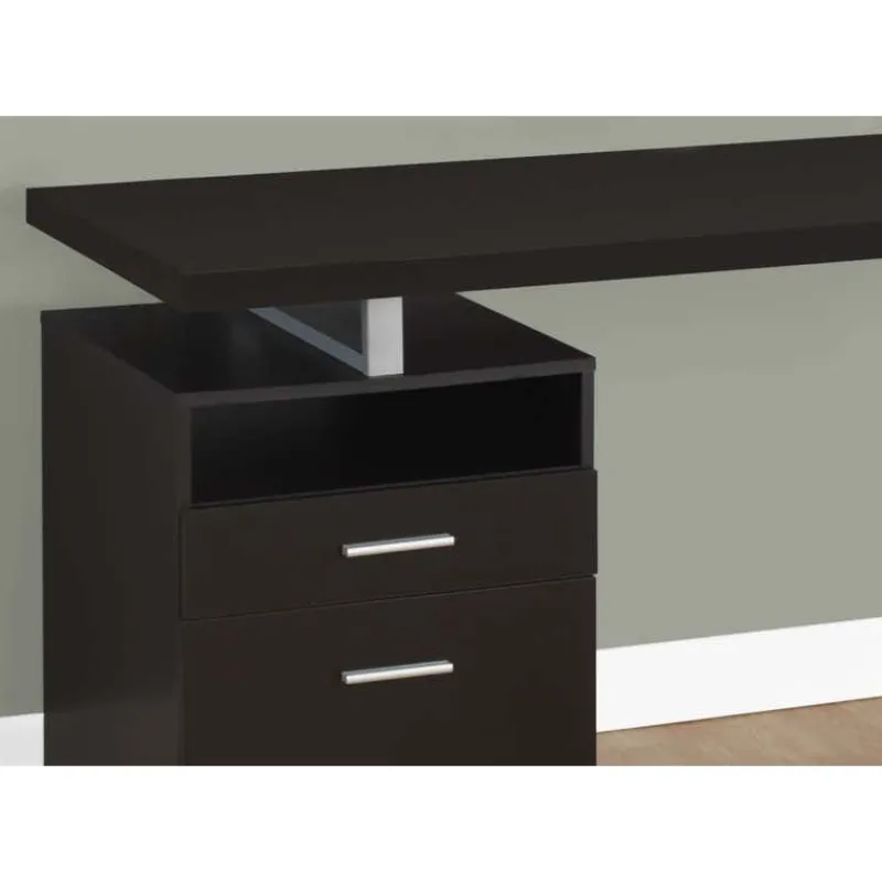 Monarch Computer desk - 60"l / / silver metal -