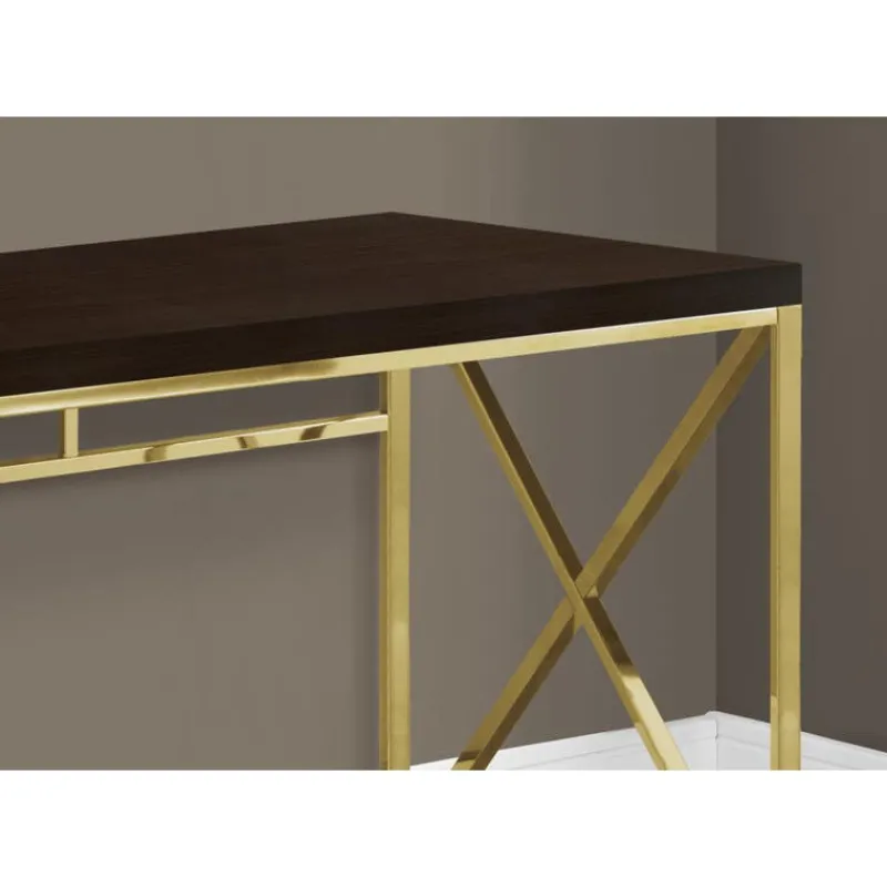 Monarch Computer desk - 48"l / / gold metal -