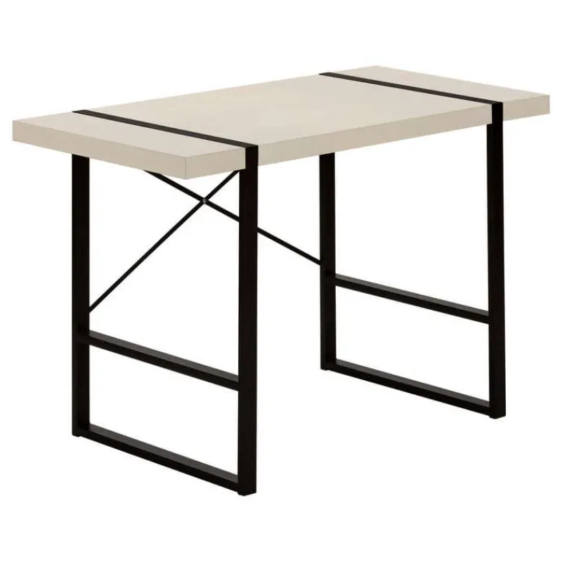 Monarch Computer desk - 48"l / modern / black metal -