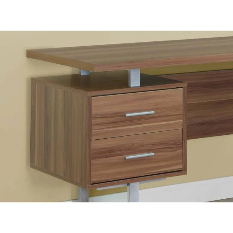 Monarch Computer desk - 60"l / / silver metal -