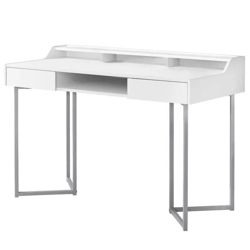 Monarch Computer desk - 48"l / / silver metal -