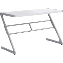 Monarch Computer desk - 48"l / / silver metal -
