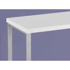 Monarch Computer desk - 48"l / / silver metal -