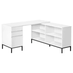 Monarch Computer desk - 60"l / l-shaped corner -