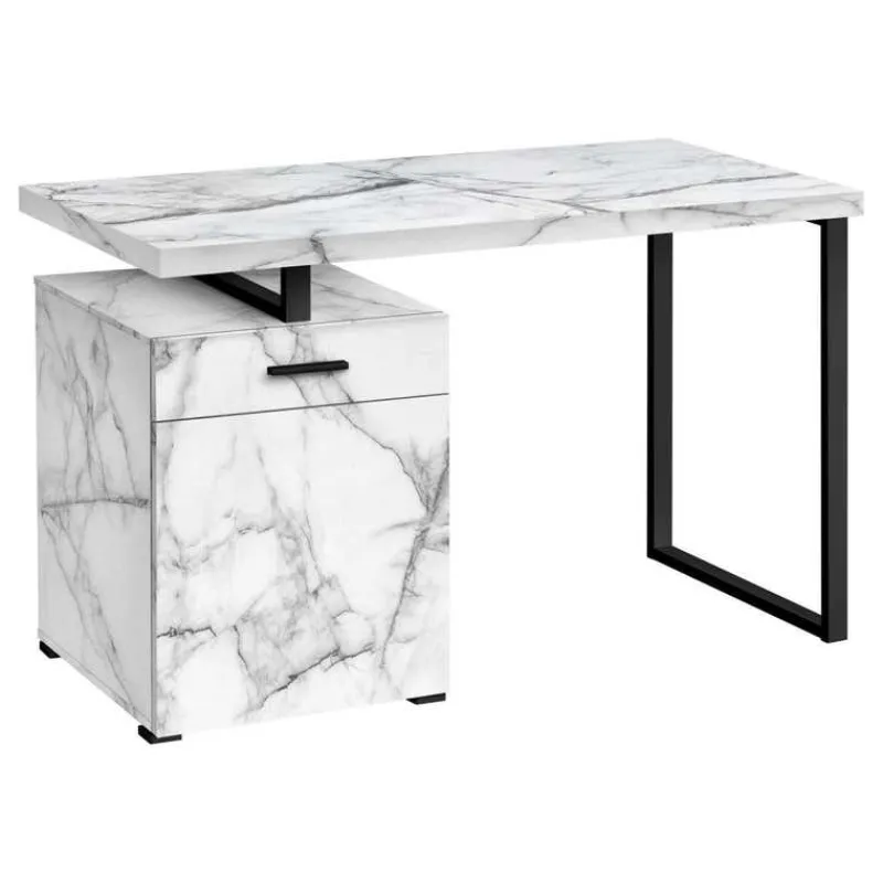 Monarch Computer desk - 48"l / marble left or right facing -