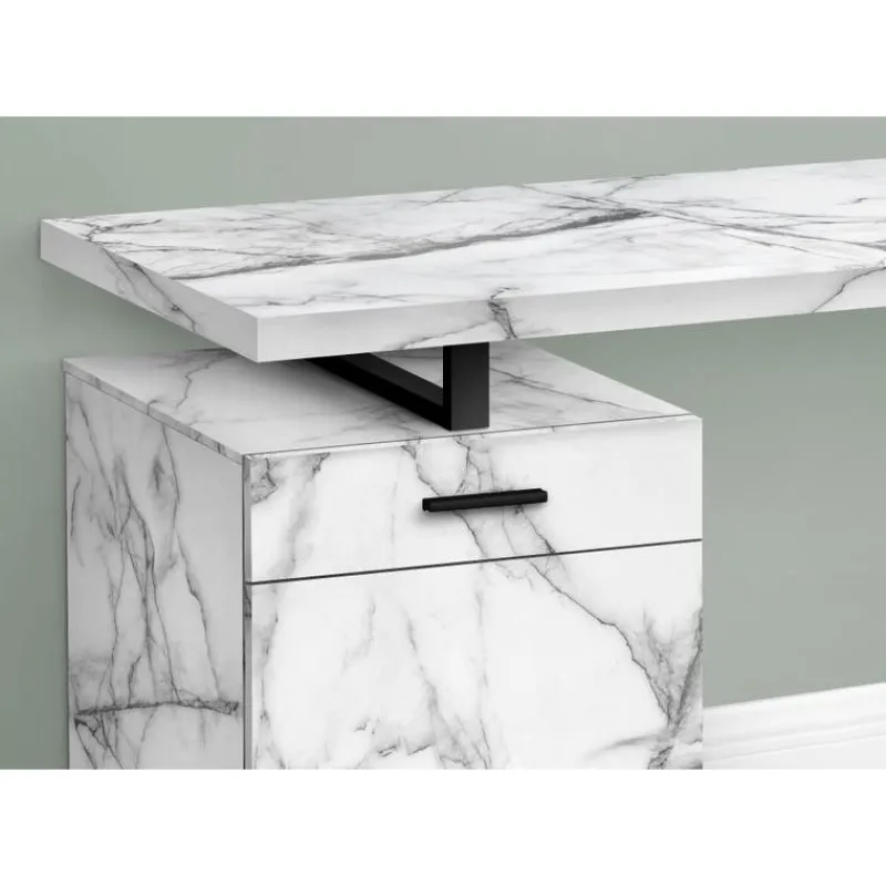 Monarch Computer desk - 48"l / marble left or right facing -