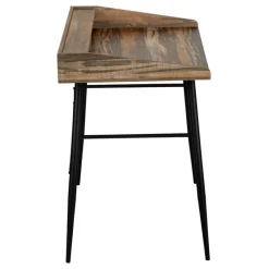 Monarch Computer desk - small hutch / 2 storage cubbies / 1 shelf - 48