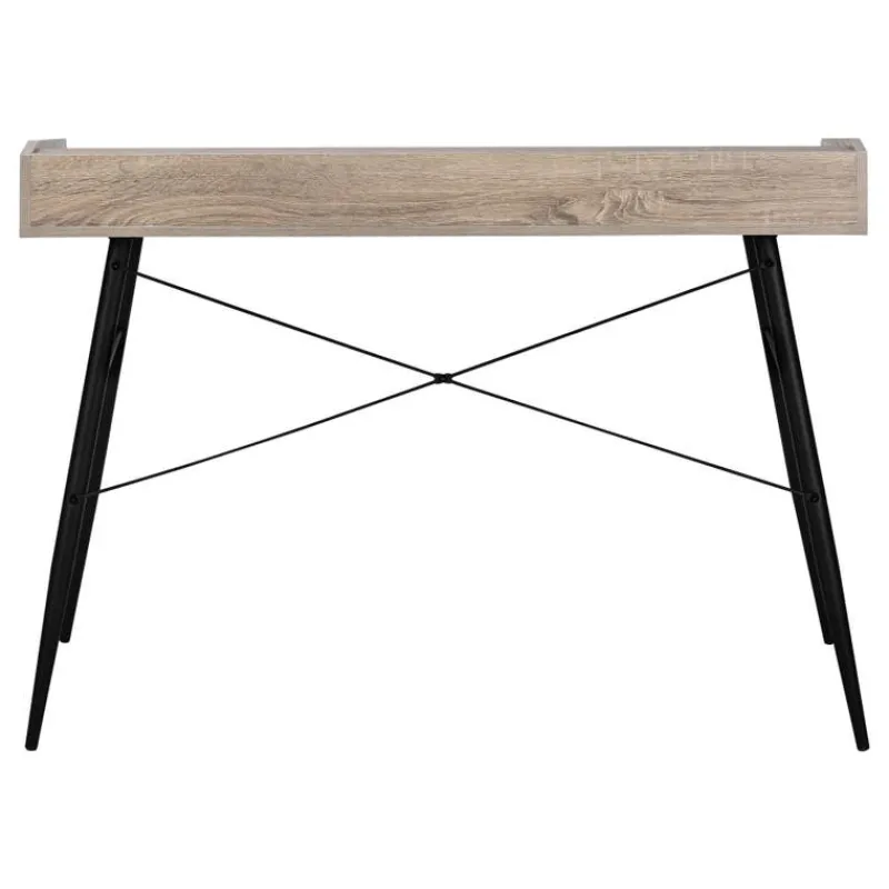 Monarch Computer desk - small hutch / 2 storage cubbies / 1 shelf - 48"l - -