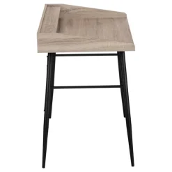 Monarch Computer desk - small hutch / 2 storage cubbies / 1 shelf - 48
