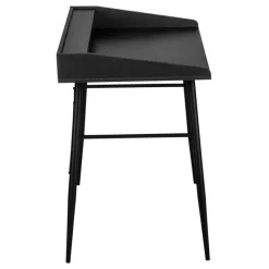 Monarch Computer desk - small hutch / 2 storage cubbies / 1 shelf - 48
