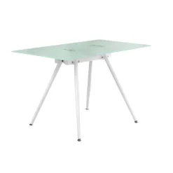 Monarch Computer desk - 28"x 48" / / 8mm tempered glass -