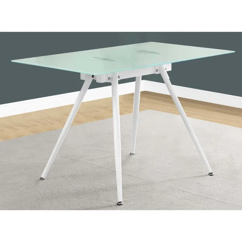 Monarch Computer desk - 28"x 48" / / 8mm tempered glass -