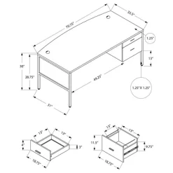 Monarch Computer desk 72