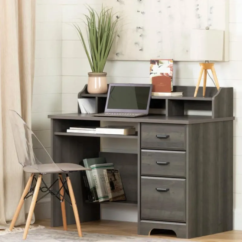 Meubles South Shore Computer Desk with Hutch - South Shore