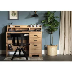 Meubles South Shore Computer Desk with Hutch - South Shore