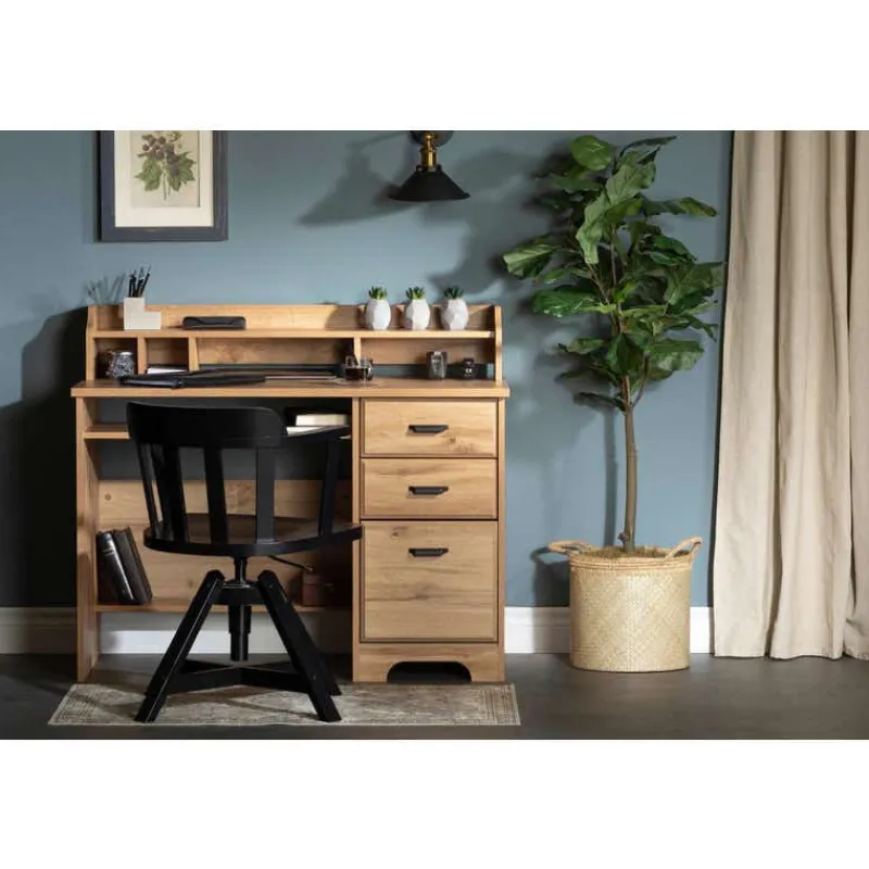 Meubles South Shore Computer Desk with Hutch - South Shore