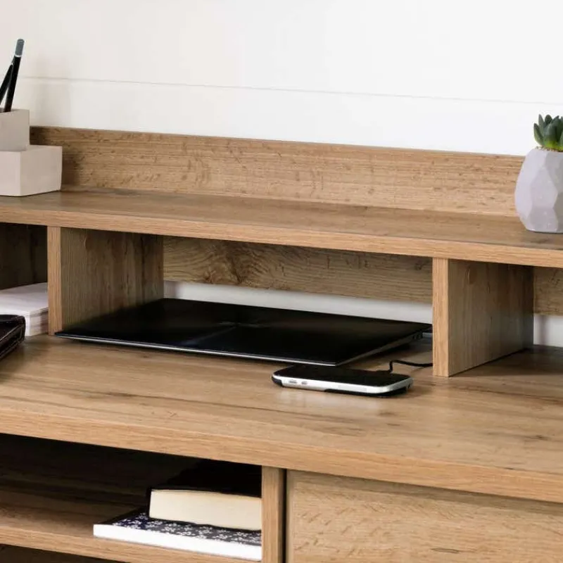 Meubles South Shore Computer Desk with Hutch - South Shore