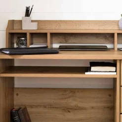 Meubles South Shore Computer Desk with Hutch - South Shore
