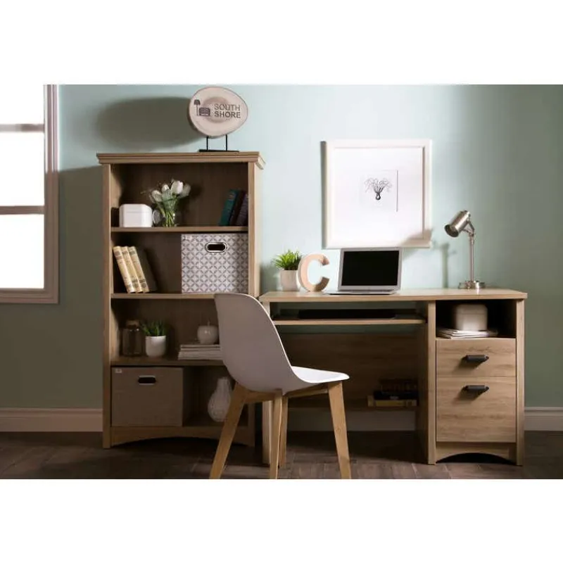 Meubles South Shore Computer Desk With Keyboard Tray - South Shore