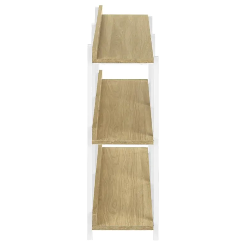 Monarch Console table - 3 tier / shelves / rectangular / metal legs - 48"l - -