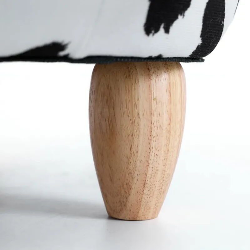 Cow-Shaped Kids Pouf – 25.6" x 14.2" x 14.6"