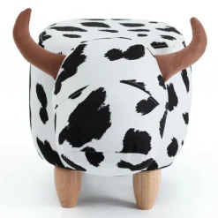Cow-Shaped Kids Pouf – 25.6