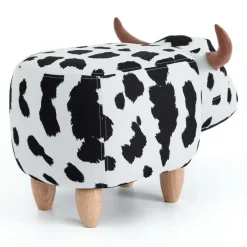 Cow-Shaped Kids Pouf – 25.6