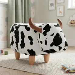 Cow-Shaped Kids Pouf – 25.6
