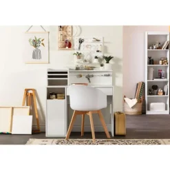 Meubles South Shore Craft Table With Hutch - South Shore