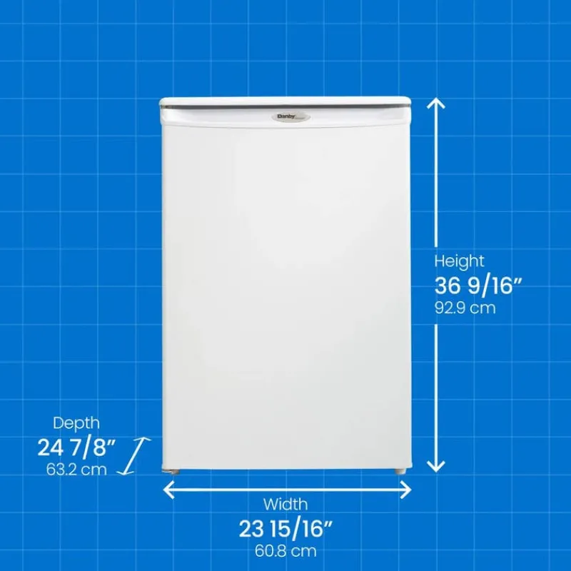Danby 4,3 Cu Ft Freezer , Vertical, 24" - DUFM043A2WDD
