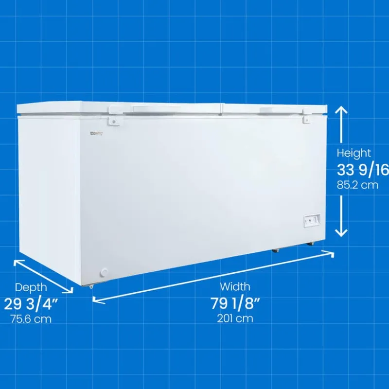 Danby 21 Cu Ft Freezer , Honrizontal, 80" - DCFM210A1WDB