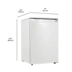 Danby 2,6 Cu Ft Refrigerator Compact - DAR026A1WDD