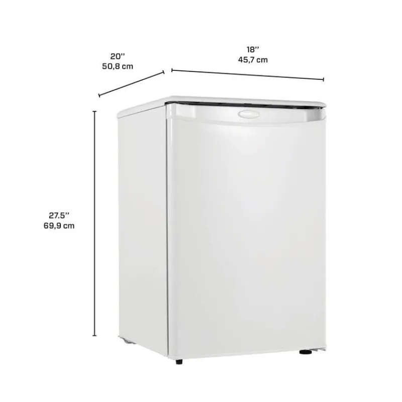 Danby 2,6 Cu Ft Refrigerator Compact - DAR026A1WDD