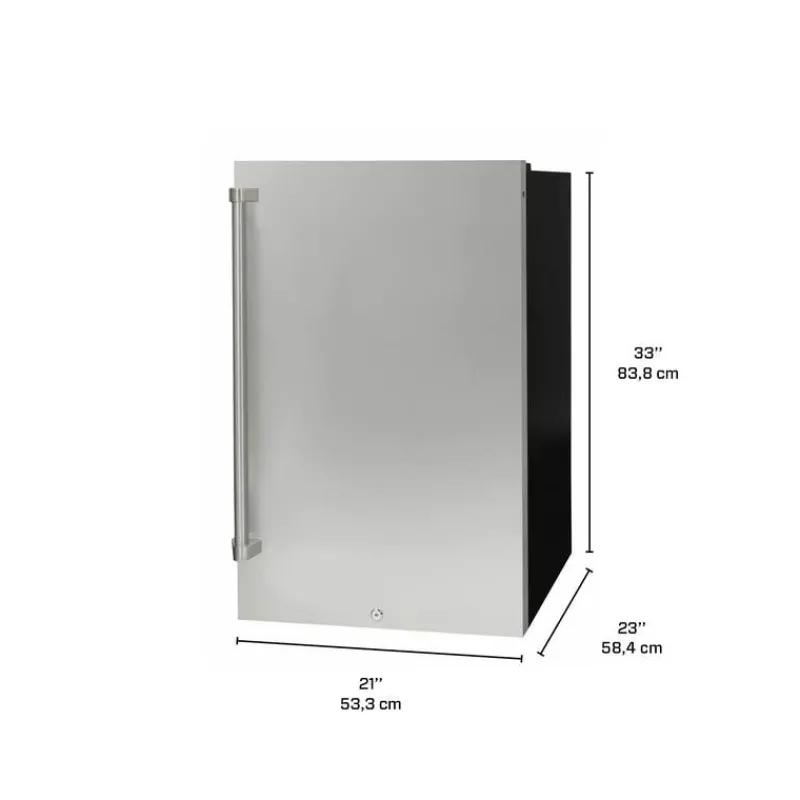 Danby 4,4 Cu Ft Refrigerator Compact - DAR044A1SSO-