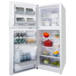 Danby 24 in 11 Cu ft Refrigerator Top Freezer - DFF116B2WDBL