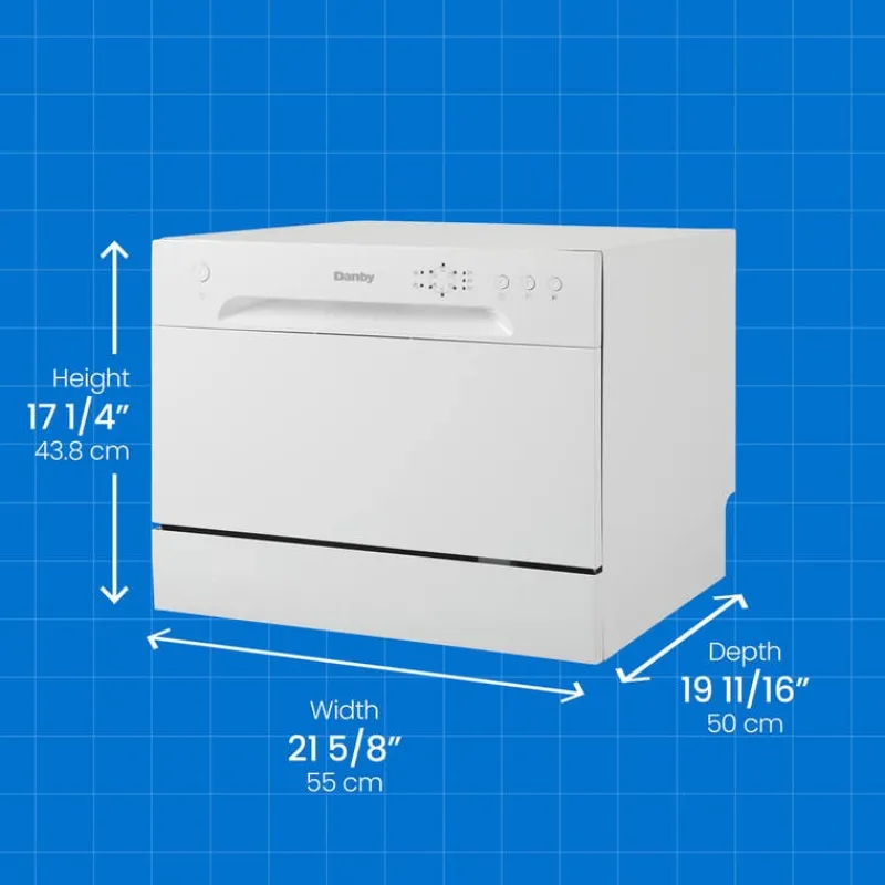 Danby Dishwasher Portable 21.75" 52dB - DDW621WDB
