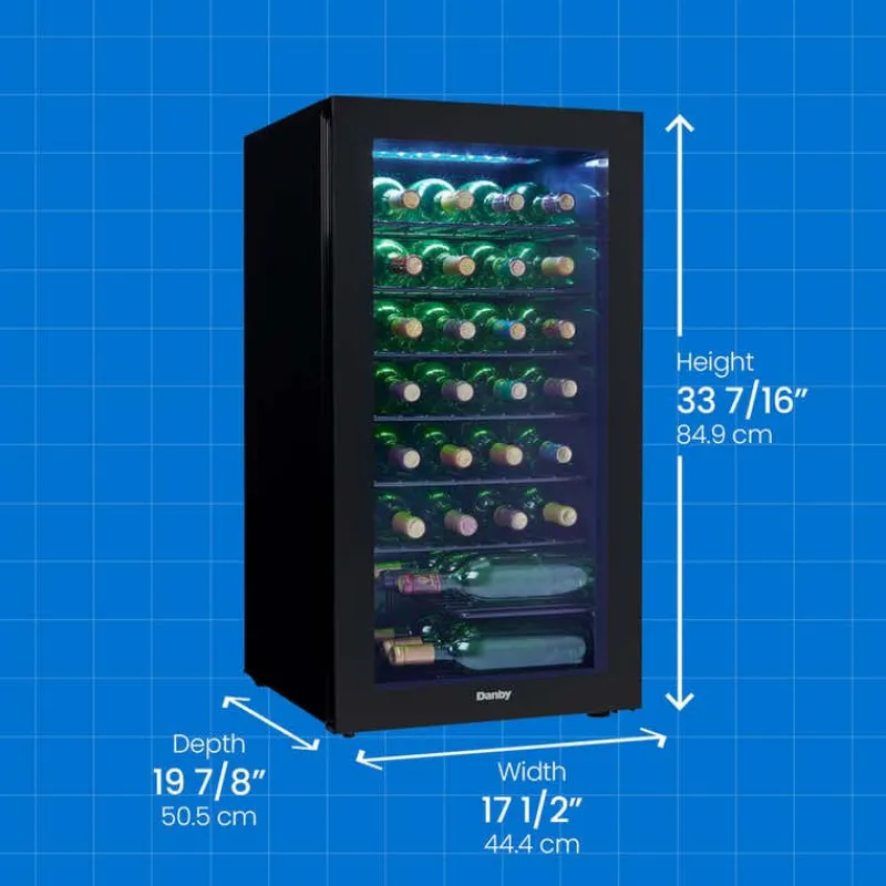 Danby Wine Cooler 17.5" - DWC036A2BDB-6