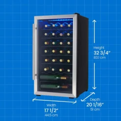 Danby Wine Cooler 18" - DWC310BLSDD