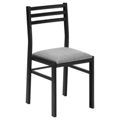 Monarch Dining set - 3pcs set / top / black metal